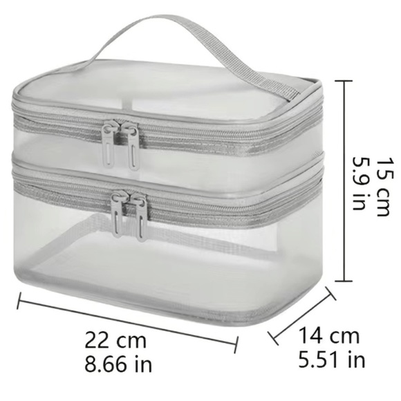 💝Boutique 🗺️Travel Cosmetic Case🖤 - Picture 2 of 4